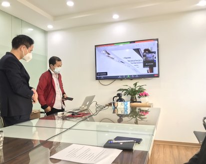 Cuộc họp cuối năm giữa Tiếp Vân Nội Bài với Inxpress