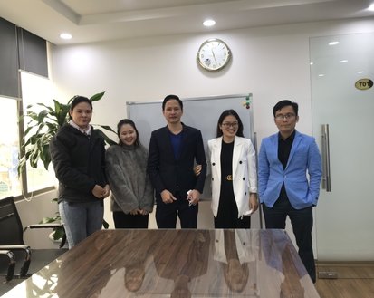 Staff at Duy Tan office